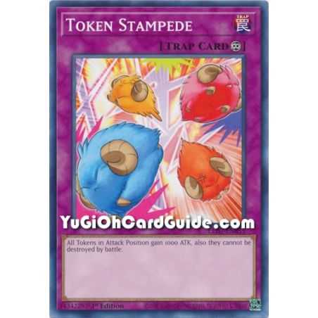 Token Stampede (Common) – Legendary Duelist Rage of Ra | Carta YUGIOH en México