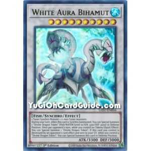 White Aura Bihamut (Ultra Rare) – Legendary Duelist Rage of Ra | Carta YUGIOH en México
