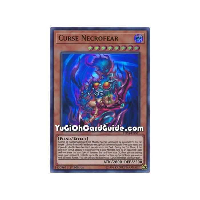 Curse Necrofear (Ultra Rare) – Legendary Duelist Immortal Destiny | Carta YUGIOH en México