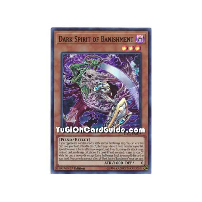 Dark Spirit of Banishment (Super Rare) – Legendary Duelist Immortal Destiny | Carta YUGIOH en México