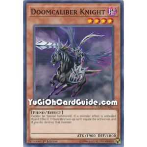 Doomcaliber Knight (Common) – Legendary Duelist Immortal Destiny | Carta YUGIOH en México