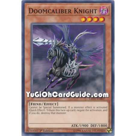 Doomcaliber Knight (Common) – Legendary Duelist Immortal Destiny | Carta YUGIOH en México