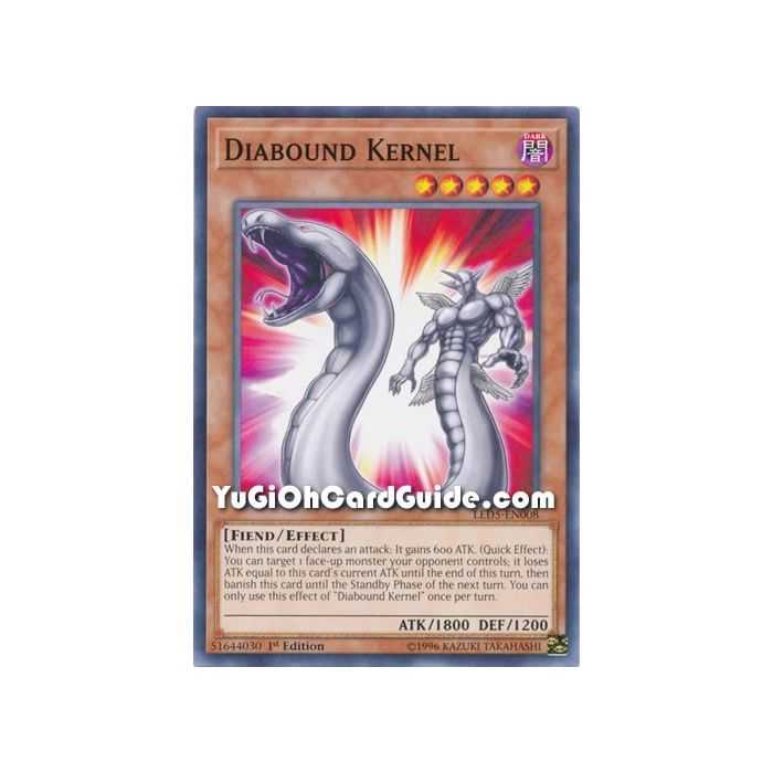 Diabound Kernel (Common) – Legendary Duelist Immortal Destiny | Carta YUGIOH en México