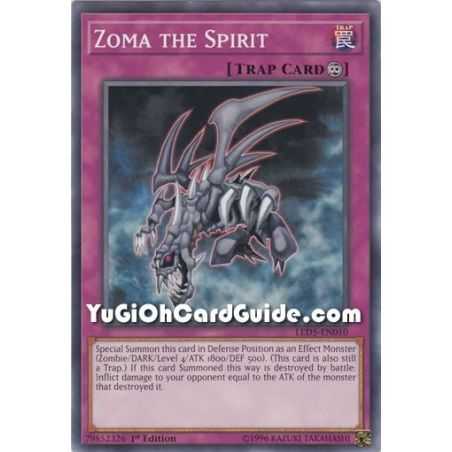 Zoma the Spirit (Common) – Legendary Duelist Immortal Destiny | Carta YUGIOH en México