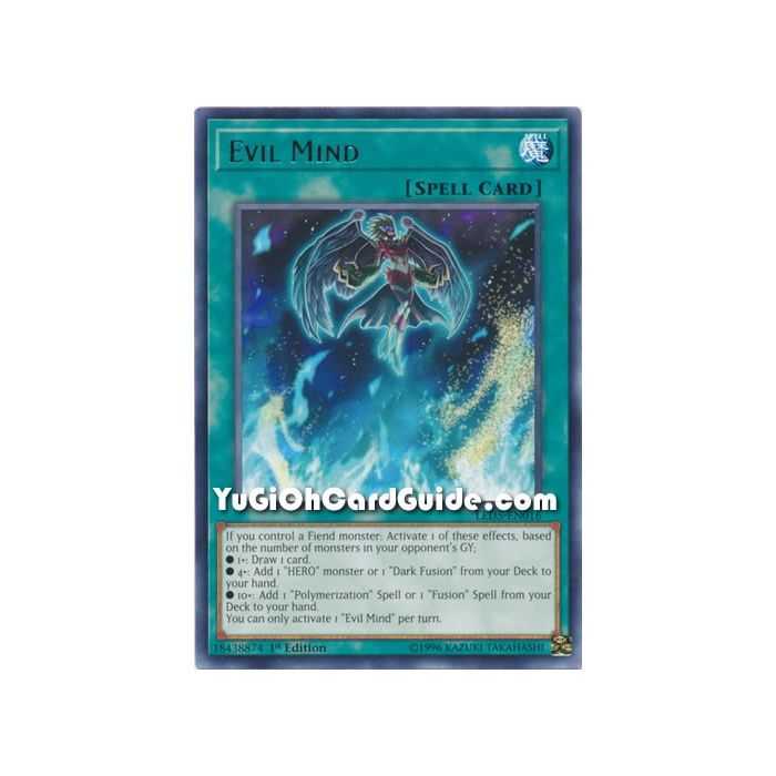 Evil Mind (Rare) – Legendary Duelist Immortal Destiny | Carta YUGIOH en México