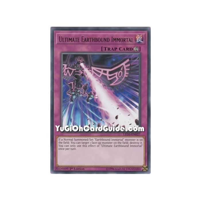 Ultimate Earthbound Immortal (Rare) – Legendary Duelist Immortal Destiny | Carta YUGIOH en México