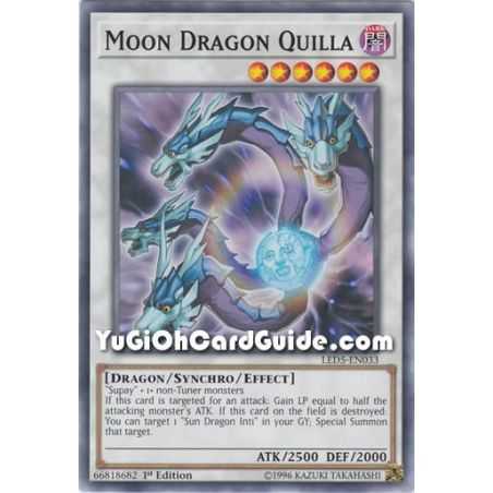 Moon Dragon Quilla (Common) – Legendary Duelist Immortal Destiny | Carta YUGIOH en México