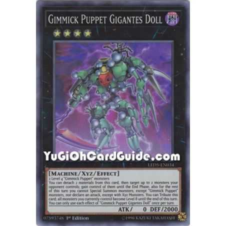 Gimmick Puppet Gigantes Doll (Super Rare) – Legendary Duelist Immortal Destiny | Carta YUGIOH en México