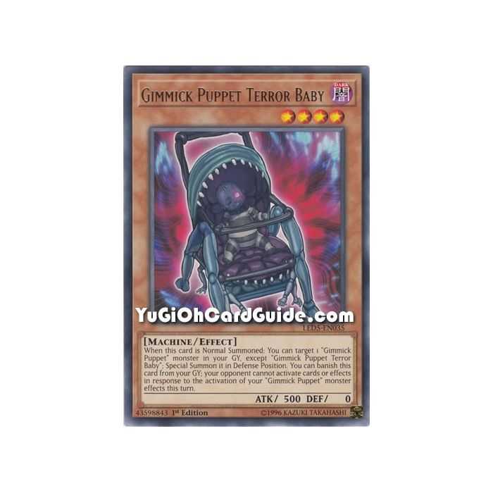 Gimmick Puppet Terror Baby (Rare) – Legendary Duelist Immortal Destiny | Carta YUGIOH en México