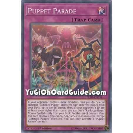 Puppet Parade (Common) – Legendary Duelist Immortal Destiny | Carta YUGIOH en México