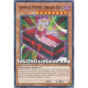 Gimmick Puppet Dreary Doll (Common) – Legendary Duelist Immortal Destiny | Carta YUGIOH en México