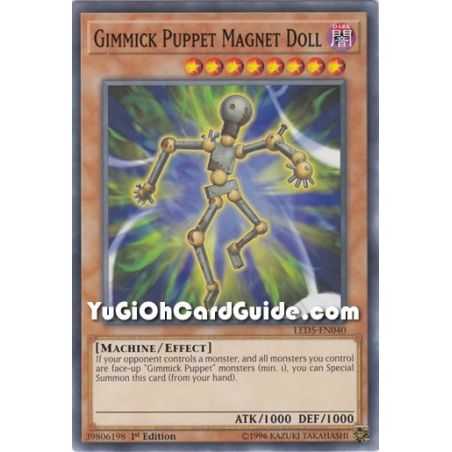 Gimmick Puppet Magnet Doll (Common) – Legendary Duelist Immortal Destiny | Carta YUGIOH en México