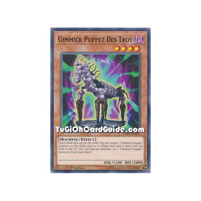 Gimmick Puppet Des Troy (Common) – Legendary Duelist Immortal Destiny | Carta YUGIOH en México