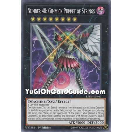 Number 40: Gimmick Puppet of Strings (Common) – Legendary Duelist Immortal Destiny | Carta YUGIOH en México