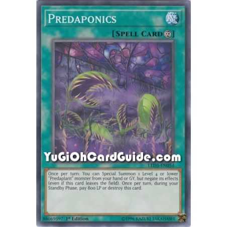 Predaponics (Common) – Legendary Duelist Immortal Destiny | Carta YUGIOH en México