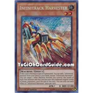 Infinitrack Harvester (Secret Rare) – Infinity Chaser | Carta YUGIOH en México