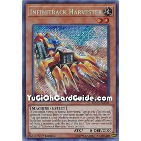 Infinitrack Harvester (Secret Rare) – Infinity Chaser | Carta YUGIOH en México