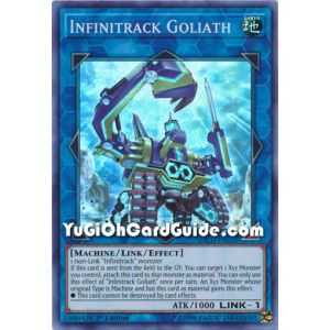 Infinitrack Goliath (Super Rare) – Infinity Chaser | Carta YUGIOH en México