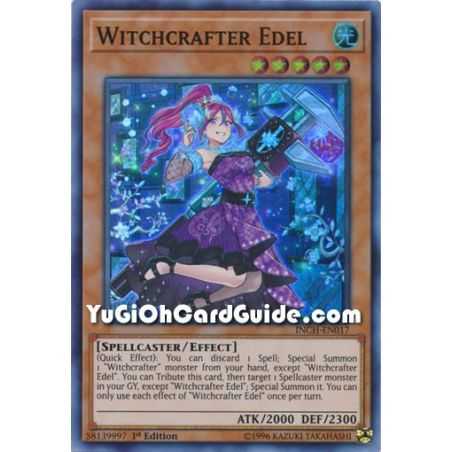Witchcrafter Edel (Super Rare) – Infinity Chaser | Carta YUGIOH en México