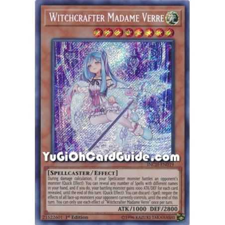 Witchcrafter Madame Verre (Secret Rare) – Infinity Chaser | Carta YUGIOH en México