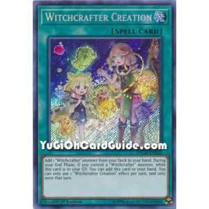 Witchcrafter Creation (Secret Rare) – Infinity Chaser | Carta YUGIOH en México
