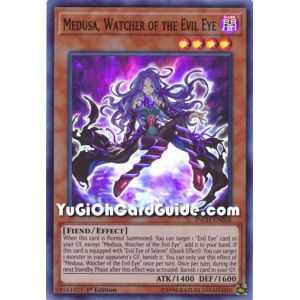 Medusa, Watcher of the Evil Eye (Super Rare) – Infinity Chaser | Carta YUGIOH en México