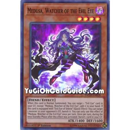 Medusa, Watcher of the Evil Eye (Super Rare) – Infinity Chaser | Carta YUGIOH en México