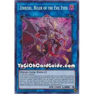 Zerrziel, Ruler of the Evil Eyed (Secret Rare) – Infinity Chaser | Carta YUGIOH en México