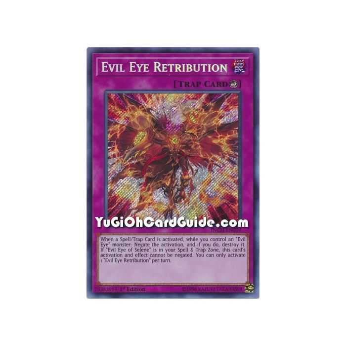 Evil Eye Retribution (Secret Rare) – Infinity Chaser | Carta YUGIOH en México