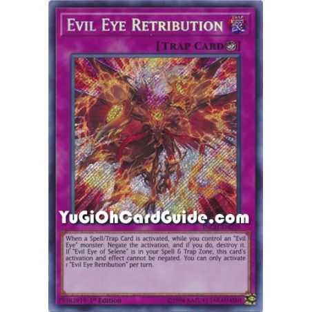 Evil Eye Retribution (Secret Rare) – Infinity Chaser | Carta YUGIOH en México