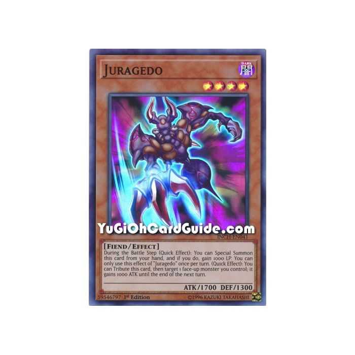 Juragedo (Super Rare) – Infinity Chaser | Carta YUGIOH en México