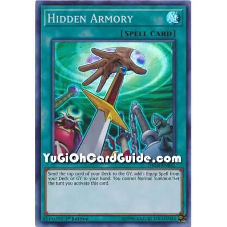 Hidden Armory (Super Rare) – Infinity Chaser | Carta YUGIOH en México