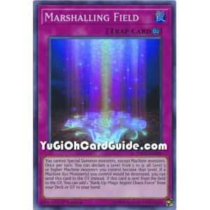 Marshalling Field (Super Rare) – Infinity Chaser | Carta YUGIOH en México