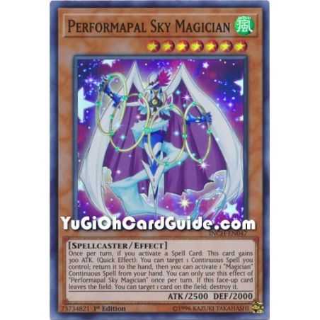 Perfomapal Sky Magician (Super Rare) – Infinity Chaser | Carta YUGIOH en México