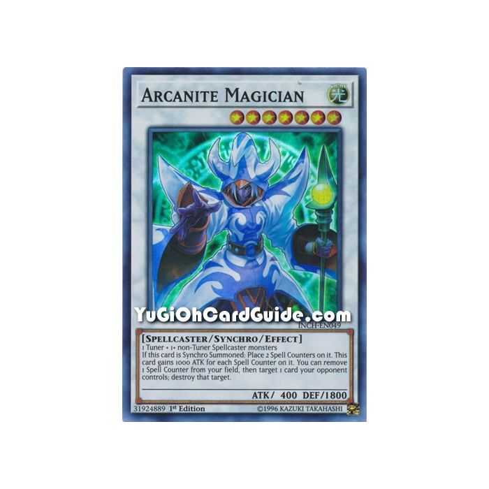 Arcanite Magician (Super Rare) – Infinity Chaser | Carta YUGIOH en México