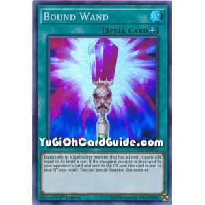 Bound Wand (Super Rare) – Infinity Chaser | Carta YUGIOH en México
