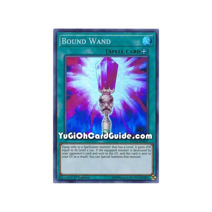 Bound Wand (Super Rare) – Infinity Chaser | Carta YUGIOH en México