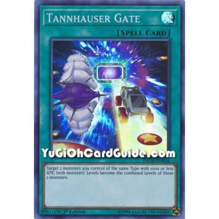 Tannhauser Gate (Super Rare) – Infinity Chaser | Carta YUGIOH en México