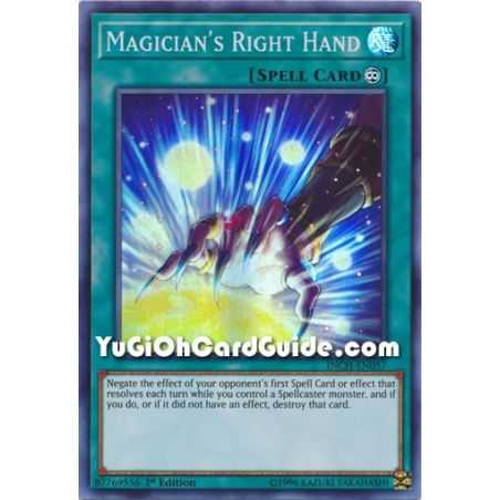 Magician's Right Hand (Super Rare) – Infinity Chaser | Carta YUGIOH en México