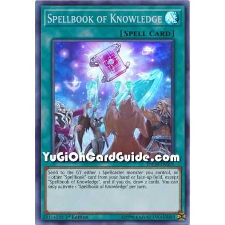 Spellbook of Knowledge (Super Rare) – Infinity Chaser | Carta YUGIOH en México