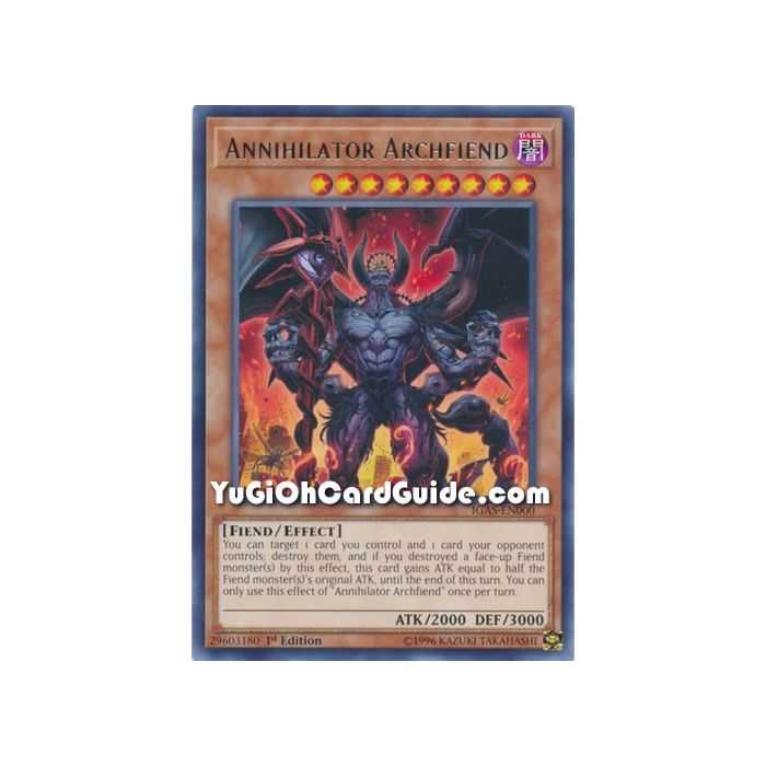 Annihilator Archfiend (Rare) – Ignition Assault | Carta YUGIOH en México