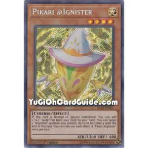 Pikari @Ignister (Secret Rare) – Ignition Assault | Carta YUGIOH en México