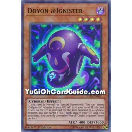 Doyon @Ignister (Ultra Rare) – Ignition Assault | Carta YUGIOH en México