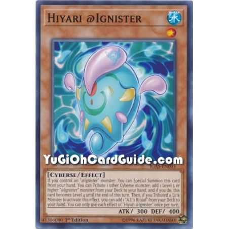 Hiyari @Ignister (Common) – Ignition Assault | Carta YUGIOH en México