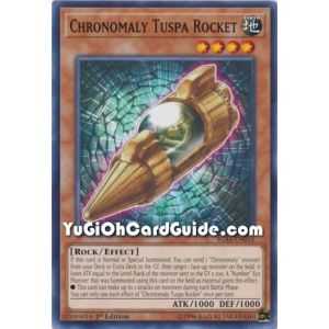 Chronomaly Tuspa Rocket (Common) – Ignition Assault | Carta YUGIOH en México