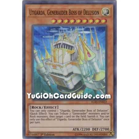 Utgarda, Generaider Bossof Delusion (Super Rare) – Ignition Assault | Carta YUGIOH en México