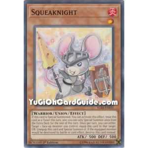 Squeaknight (Common) – Ignition Assault | Carta YUGIOH en México