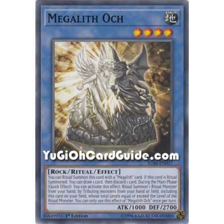 Megalith Och (Common) – Ignition Assault | Carta YUGIOH en México