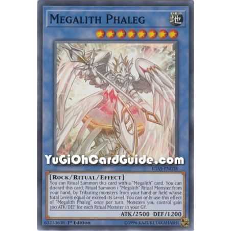 Megalith Phaleg (Common) – Ignition Assault | Carta YUGIOH en México
