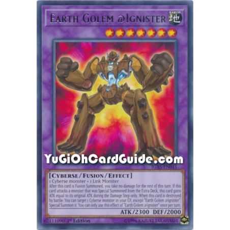 Earth Golem @Ignister (Rare) – Ignition Assault | Carta YUGIOH en México